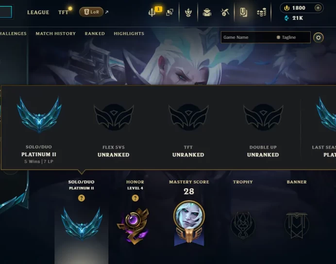 [EUW]S16 PLATINUM 2 Account +30 LP GAIN ›1800 RP› Level 36› 30 CHAMPION ›INSANE LOOT › ›Full Access › 24/7 Live Support 