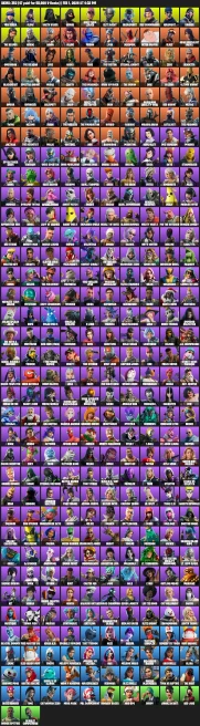 352 Skins | OG STW | IKONIK | The Reaper | Merry Mint Axe | Glow