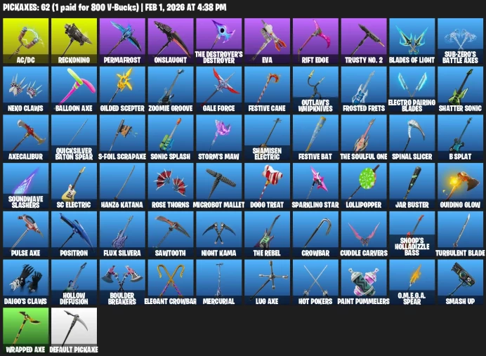 48 Skins | 400 VB | Royale Knight, Black Knight, IKONIK, Blue Squire, Rogue Agent, Elite Agent, Sparkle Specialist