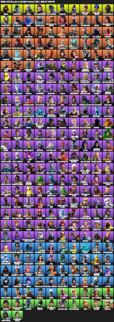 272 skins | OG STW | IKONIK | Stealth Reflex | Glow | Blue Team Leader | Gold Brutus | Gold Meowscles | WORLD CUP |