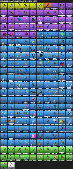 272 skins | OG STW | IKONIK | Stealth Reflex | Glow | Blue Team Leader | Gold Brutus | Gold Meowscles | WORLD CUP |