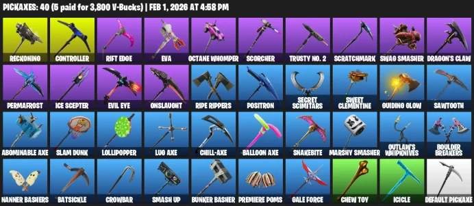 66 Skins | IKONIK | The Reaper | Blue Striker | Prodigy