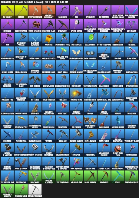 114 Skins | IKONIK | Take The L | Omega | Drift | Rogue Agent