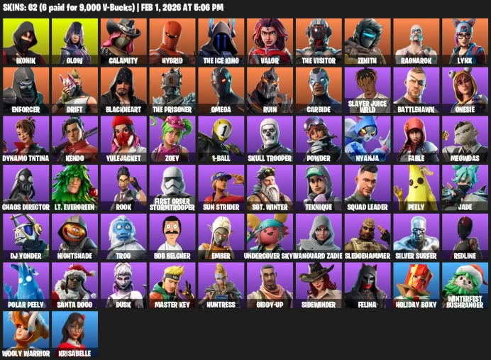 62 Skins | IKONIK | Glow