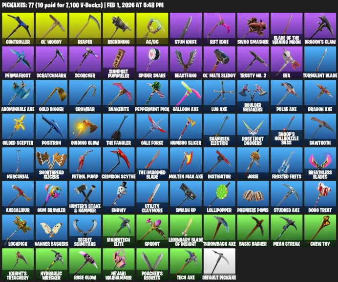87 Skins | OG STW | Black Knight | Sparkle Specialist | Blue Squire | Royale Knight | Havoc | Sub Commander | Rose Team
