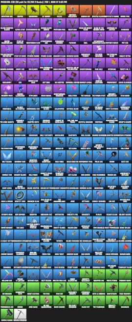 235 Skins | 950 VB | Black Knight, Trailblazer, elite agent, Rose Team Leader, Rogue Agent, Royale Knight, Sparkle Specialist