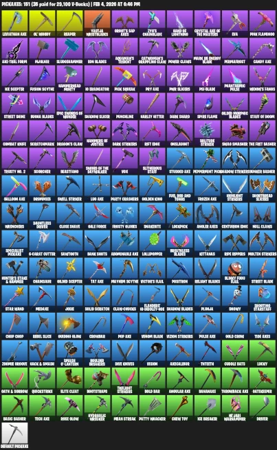 218 Skins | OG SKULL TROOPER | Rogue Spider Knight | Leviathan Ax | The Reaper |