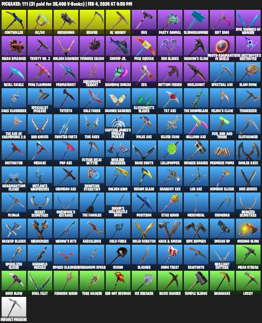 143 Skins | OG Skull Trooper | Black Knight | The Reaper | Sparkle Specialist |