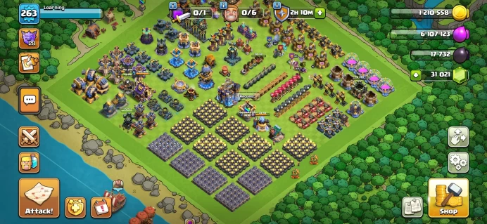 Th18 Full max rare/4 hero max/have 31.000 gem/star war 4990 ! Full EPIC HeRO Equipment(9max/2numbr 26) 1000 medal leauqe/  Helper max gold activ