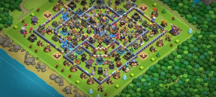 Th 18 Level 252 | Hero (100/100/76/52) | 13 Equipment Epic | 11 Magic Items | 7 Hero Skin | 3069 War Stars |3021 Gems