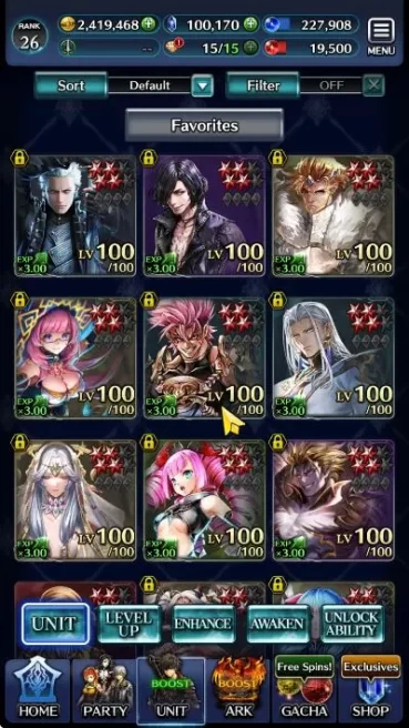 GLOBAL Rank26|Collab DMC (Vergil&V)+TopTierUnits (Telestio,Emperor Soleil,POG Zero,Archbeing Mayly,etc)4LR ARK|CodeOnly(LC1009)