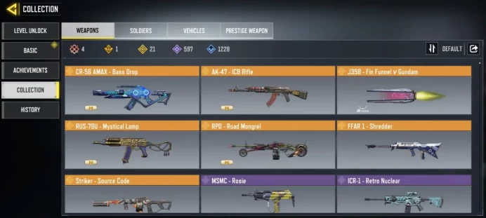 CODM Lv.400 | 4 Mythic Guns | 2 Mythic Chars | 21 Legendary |CA145