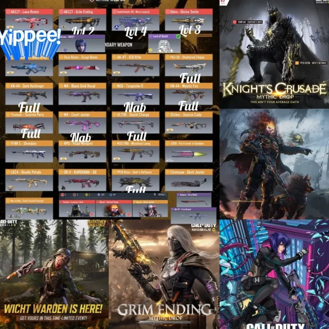CODM Lv.400 | 4 Mythic Guns | 2 Mythic Chars | 21 Legendary |CA145