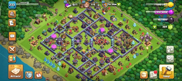 Full warranty-Secure account-Th 15 full max -level 233-Equipment Epic 9-Gem 333-Magic Items-heroes 80/90/60/59/40- Android & ios