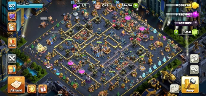 TH 18 Max, 6 Equipment Epic 2 Lv 27, 23 Hero Skin, 2 Map Skin, Wall Max, TH 17 Full Max, Lv 277
