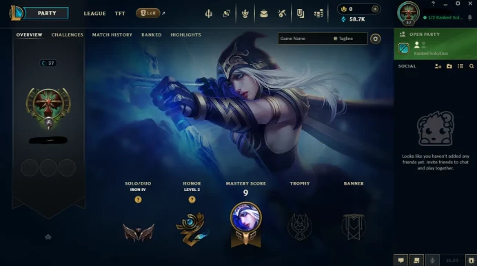 NA - SAFE SEASON16 IRON 4 0LP | 58700 BE | PLACEMENTS DONE | 1W 20L | INSTANT DELIVERY | LOW MMR | UNVERIFIED EMAIL | IRON IV | #2854