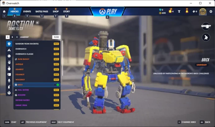 BRICK / 6 Gold Weapons / Full Mail Access / see the picture / Please Read Description / LisaPo