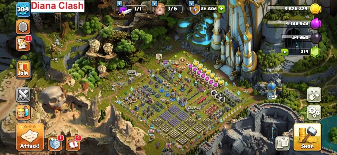 TH18-XP304-(5 Max Heroes-102 Max Walls-5 Skinmaps+1 Legendary Skinmap $33)-14K Legendary Loot-15 Hero Skins-6 Epic Max Gear-Lifetime Warranty