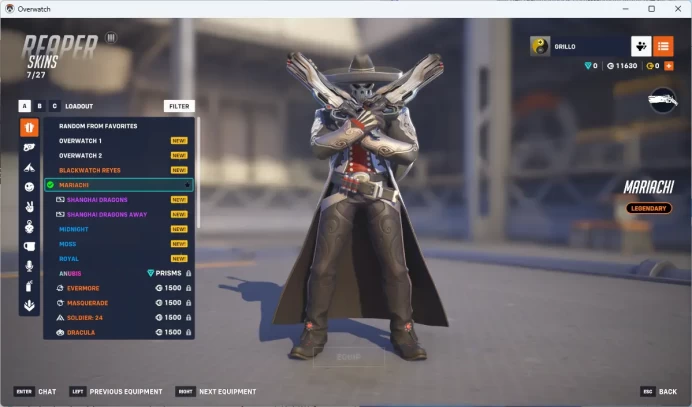 SHANGHAI DRAGONS/SHANGHAI DRAGONS /2 Golden Weapons Amount / Overwatch 2 / Full Mail Access/see the picture/ Please Read Description / EricSc FU