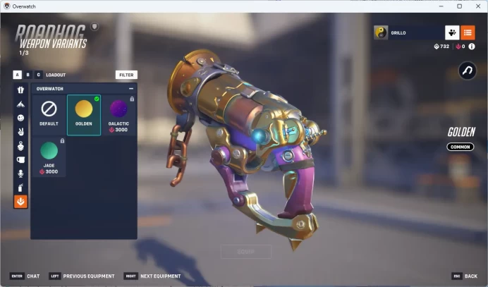 SHANGHAI DRAGONS/SHANGHAI DRAGONS /2 Golden Weapons Amount / Overwatch 2 / Full Mail Access/see the picture/ Please Read Description / EricSc FU