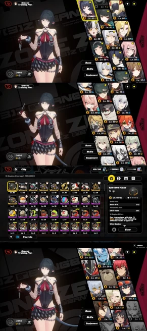 All Platform - EU - Level59 - 32 Character 19 5'Star - 10 Engine 5'Star - 19 Bangboo 5'Star - Ye Shunguang - Dialyn - Miyabi - Zhao - Yixuan - C