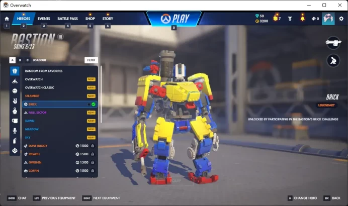 3200 Overwatch Coins / REAPER / ANUBIS / Full Mail Access / see the picture / Please Read Description / 3495