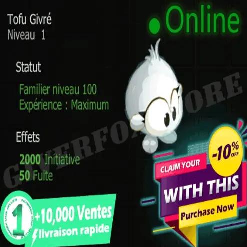 Draconiros>[ Tofu Givre ] + Best BONUS - Livraison 5 Minutes