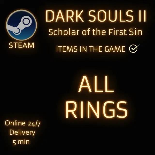 (PC/STEAM) Dark Souls 2 Scholar of the First Sin ALL RINGS
