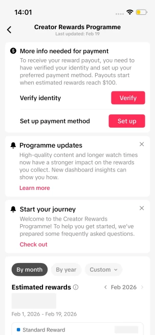Instanly Delivery/ Monetized 66K Real Followers+890K Real Likes Account/ Creator Rewards Program Activated/ Live Stream/ Full Access