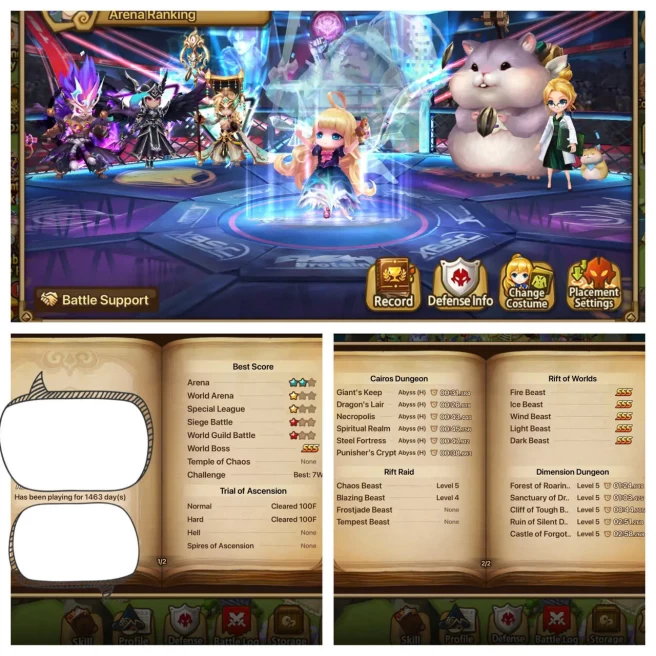 GLOBAL3800 | 289 6* Monster | 900 Crytal | 96 NAT5 | Lora(L) & 3DL