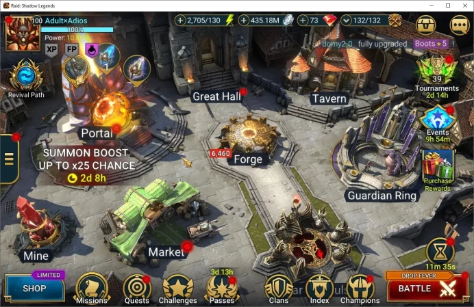 END GAME 10M Pwr|Myth Mikage + 58 Legend|25+ Legend Full Book(Artak,Valkyrie,Warlord)|Lvl 240 Great Hall|Well Progress|RSL1226