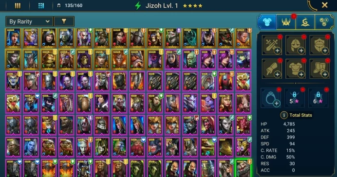 Starter acc with Elva : 91k energy / 57 mln coins / Ghostborn, Arix, Ninja + 19 Login Legendaries / Ursala, Madame Serris