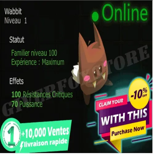 Mikhal>[ Wabbit ] + Best BONUS - Livraison 5 Minutes