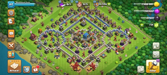 Full warranty-Secure account-Th 12 nearly max cheapest-level117-Gem 750-Magic Items-heroes 65/65/40/40 - Android & ios