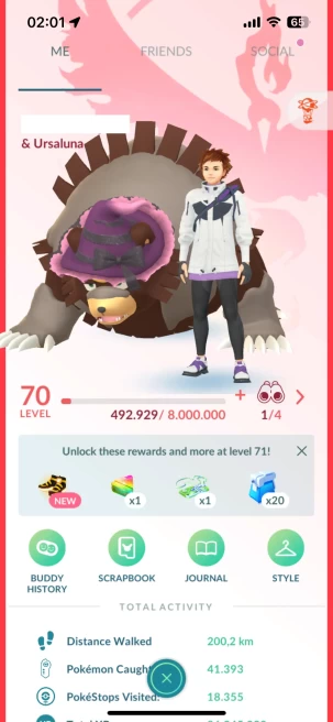 Level 70, 5 Legendary IV100, 72 Pokemon 3000CP+, 139 Shiny, 171 Legendary, 316 IV 100, 9 Shiny Legendary, 29 Shadow Legendary