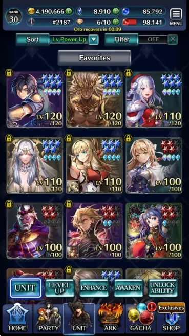 GLOBAL| Collab (Yule Emilia,Joshua,Klaudia,Vergil)  +TopTierUnits (Lougseus,SMTheria,A.Rolland,etc) | 11 UR & 14 LR ARK (LC1014)