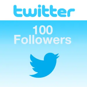 100 Foolowers Twitter Account with mail Access 