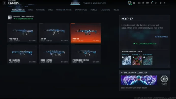 BO7/WZ 30 Singularity UNLOCKED Battle.net / Steam / PS / Xbox