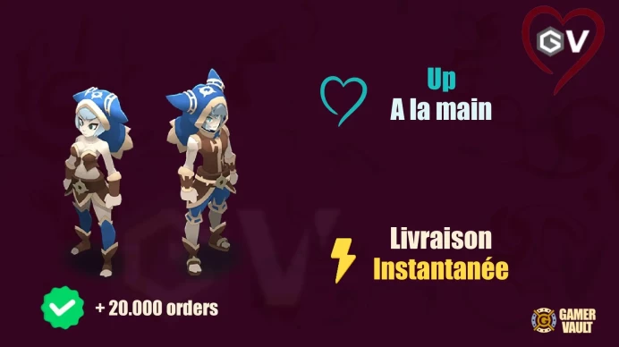 HellMina Eliotrope Niveau 199 Livraison instantanée + 7 Jours Abonnement Bonus - Niveau 199 - LVL 199 - Compte UP à la main