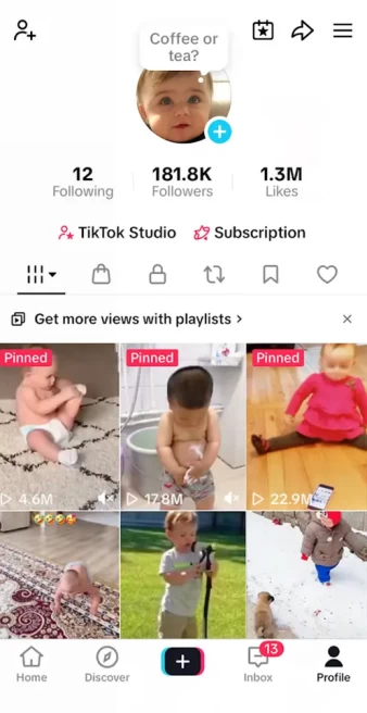 France Account/ 181K Real Followers+1.3M Real Likes/ Tiktok Shop For Creator/ Live Stream/ Full Access