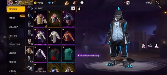 Lv 63 / 3 ARTIFACTS Gun's / Emote 34 / cod 38