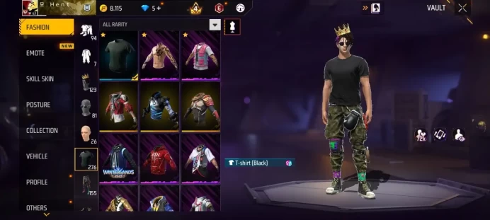 Lv 63 / 1 ARTIFACTS Gun / Emote 24 / cod 41