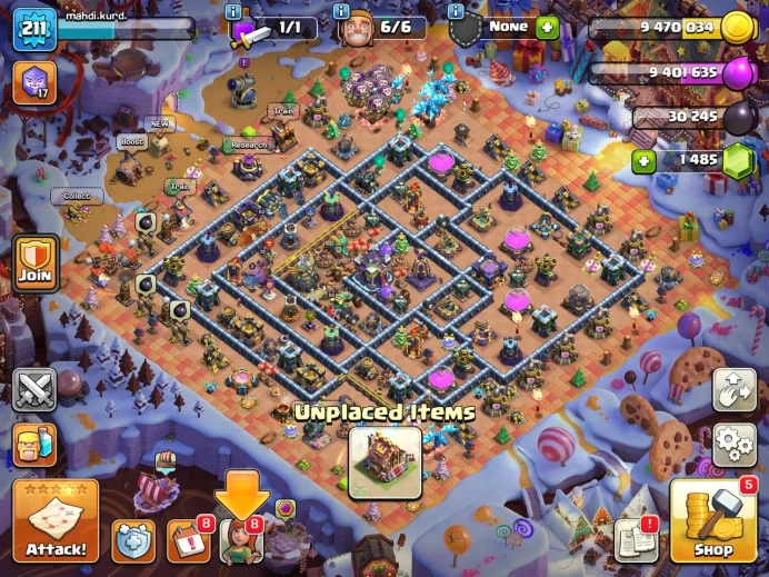 Th 15 /Heros (53.84.32.30) wall 14.15/ level 211/1 akin map/330 medal /Lifetime warranty(C2067)