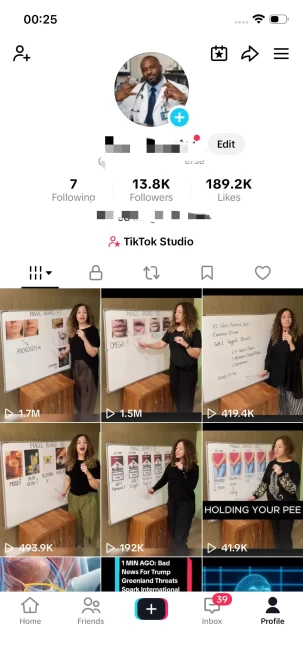 Instanly Delivery/ Monetized 13K Real Followers+180K Real Likes Account/ Creator Rewards Program Activated/ Live Stream/ Full Access