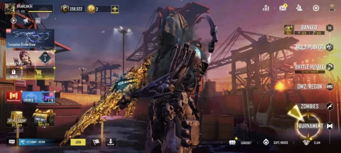 LEVEL 400 { INSTANT DELIVERY } { 13 Gun Mythic } { 31 Gun legendary } { 1 Character Mythic } { 3 Character Legend } { 580 Gun epics }