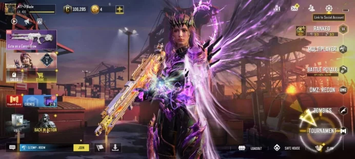 LEVEL 400 { INSTANT DELIVERY } { 7 Gun Mythic  } { 20 Gun legendary } { 1 Character Mythic } { 2 Character Legend } { 430 Gun epics } 
