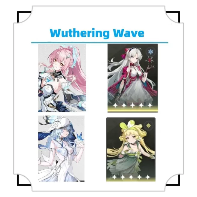 Americas|LV 8|AEMEATH+CARLOTTA+THE SHOREKEEPER +VERINA| Random 4 stars |Fast deliveryThe novice pool is not used