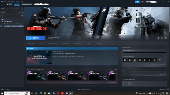 AUTOMATIC DELIVERY | RAINBOW SIX SIEGE ADDED IN LIBRARY | 0HRS + NUMBER VERIFIED