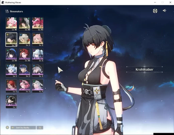 EU|UL 46|3 Limited| [Aemeath,Chisa]+Sign,Lupa |DB Lv29|Female MC|Log Kuro|Check SS (WW2737)