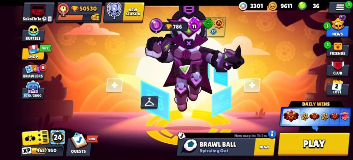 [Code 9369] Level 246 / 50k Trophy + 241 Skins / Very Cheap